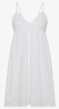 Carica l'immagine nel visualizzatore di Gallery, Sun 68 Abito in cotone Sangallo bianco