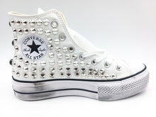 Carica l'immagine nel visualizzatore di Gallery, CONVERSE ALL STAR PLATFORM TOTAL BORCHIE