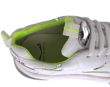 Carica l'immagine nel visualizzatore di Gallery, Voile blanche sneakers in vitello e nylon