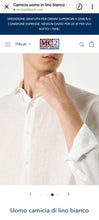 Carica l&#39;immagine nel visualizzatore di Gallery, MC2 SAINT BARTH camicia uomo in lino
