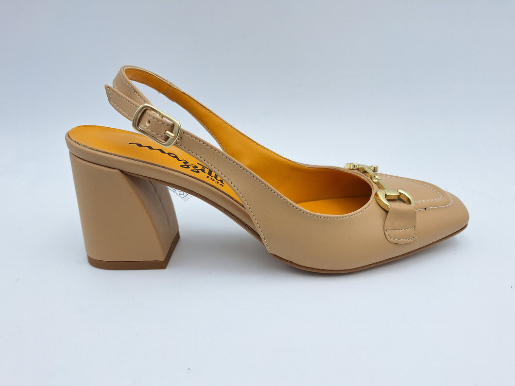 Mazzitti 1938 décolleté slingback donna con morsetto