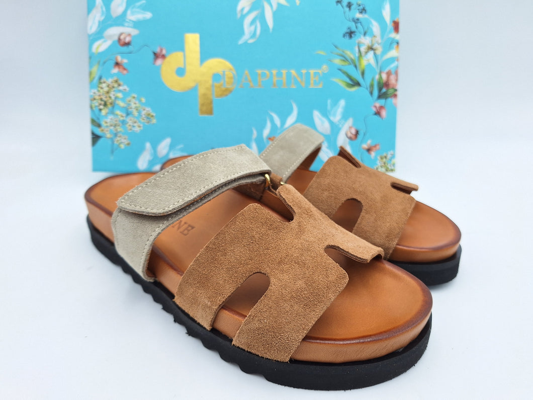 Daphne sandali donna in camoscio