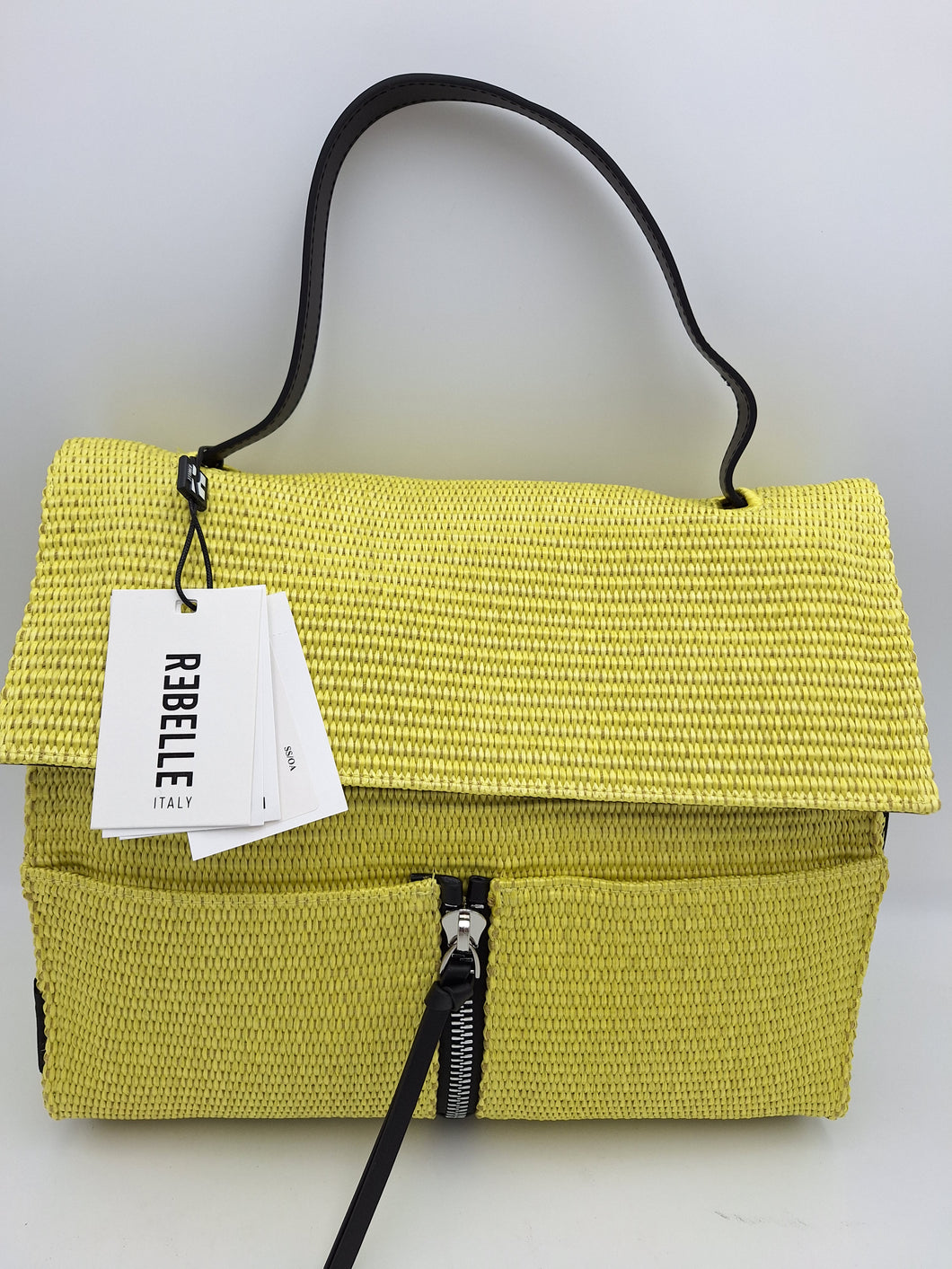 Rebelle borsa in rafia