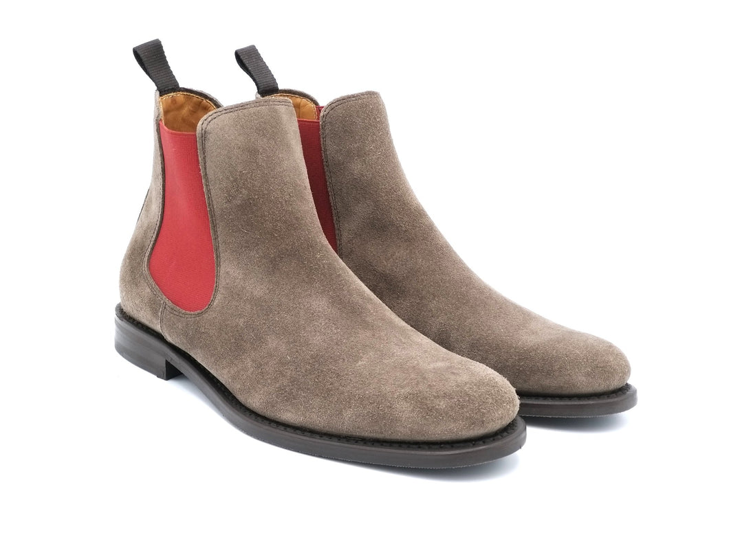 Berwick 1707 Chelsea Boot in camoscio Repello