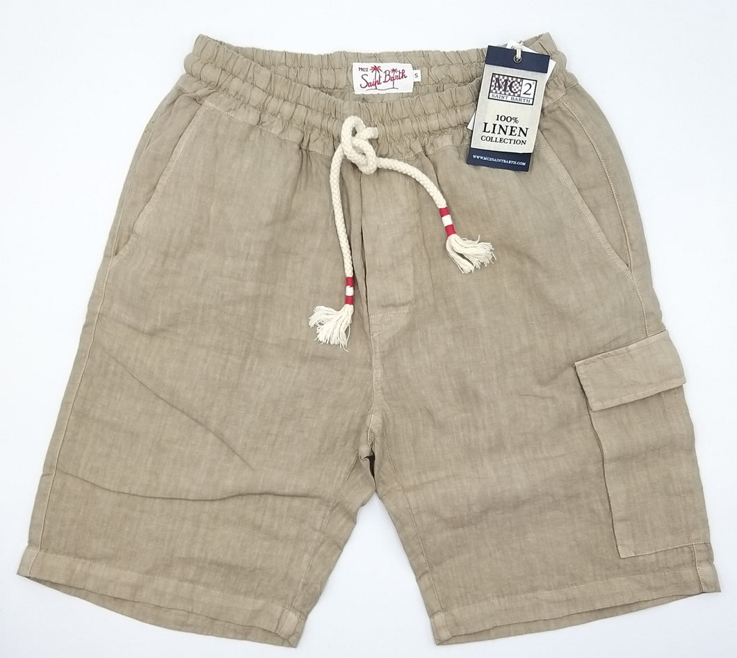 MC2 SAINT BARTH bermuda uomo 100% linen