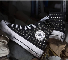 Carica l&#39;immagine nel visualizzatore di Gallery, CONVERSE ALL STAR PLATFORM TOTAL BORCHIE
