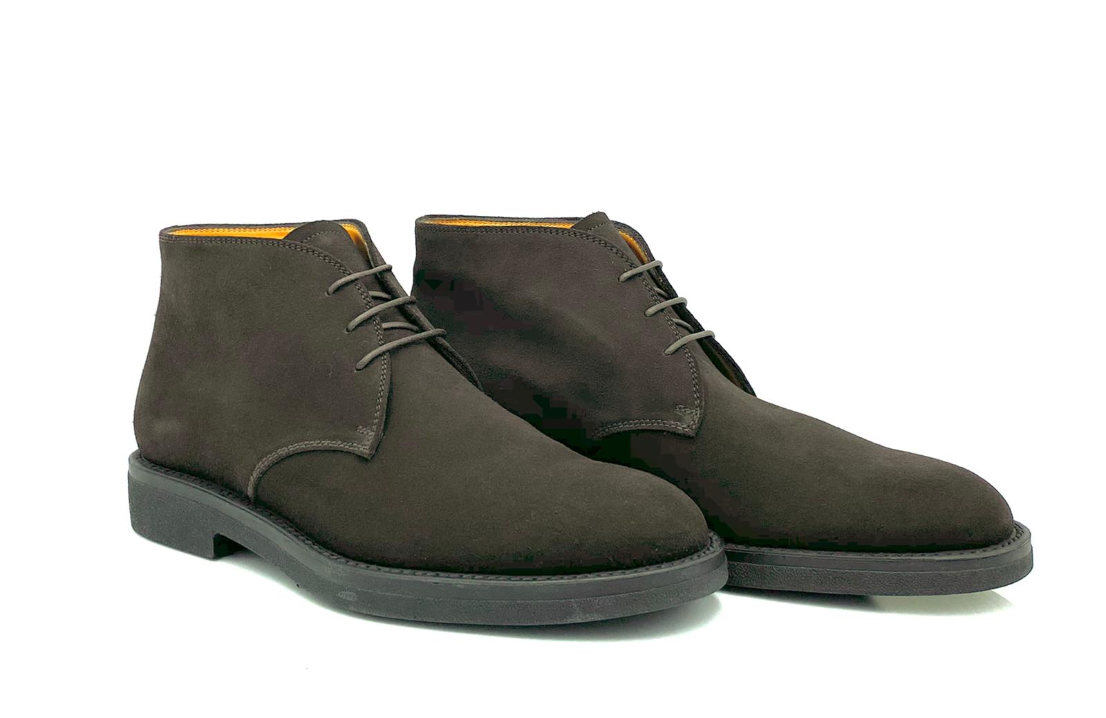 Scarpa Barrett Polacchino Barrett Parma 1917 Polacchino In Suede